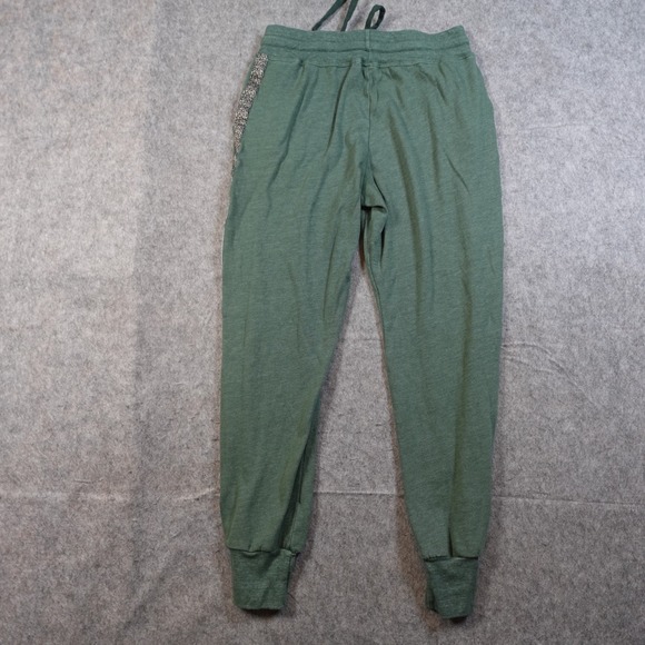 Sundry Joggers Womens Small 1 Green Side Stripe Pull On Sweatpants Athleisure - Picture 9 of 10